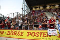 3.Liga - Saison 2022/2023 - VFL Osnabrück - FC Ingolstadt 04 - Mitgereiste Fans - Foto: Meyer Jürgen