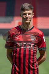 Merlin Röhl (34, FCI) ; FC Ingolstadt 04; 3.Liga, Porträttermin 2022/2023,
