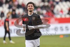3. Liga; Rot-Weiss Essen - FC Ingolstadt 04; vor dem Spiel Davide Sekulovic (33, FCI)