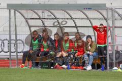 2. Frauen-Bundesliga - Saison 2021/2022 - FC Ingolstadt 04 - SV Henstedt-Ulzburg - Spielerbank der FCI Frauen - Foto: Meyer Jürgen