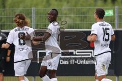 3. Liga; Testspiel; FC Ingolstadt 04 - TSV Rain/Lech; Tor Jubel Treffer Moussa Doumbouya (27, FCI) Tim Civeja (8, FCI) Nikola Stevanovic (15, FCI)