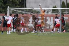 *** Bayernliga Nord - Saison 2025/26 - FC Ingolstadt 04 II - Jahn Regensburg II - Torwart Raphael Eßlinger (Nr.12 - FC Ingolstadt II) - XXXXX - Foto: Meyer Jürgen
