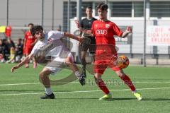 A-Junioren Bundesliga  - Saison 2023/24 - A-Junioren - FC Ingolstadt 04 - 1.FC Heidenheim - Luka Klanac (Nr.9 - FCI) - XXXXX - Foto: Meyer Jürgen