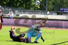 2. Frauen-Bundesliga - Saison 2021/2022 - FC Ingolstadt 04 - TSG 1899 Hoffenheim - Haim Vanessa (#13 FCI) - Dick Laura Torwart Hoffenheim - Foto: Meyer Jürgen