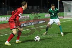 3. Liga; 1. FC Schweinfurt 05 - FC Ingolstadt 04; Torchance verpasst Julian Kügel (29, FCI)