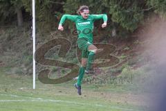 Bezirksliga OBB - Saison 2021/22 -  SV Kasing - Jetzendorf - Der 0:2 Führungstreffer durch Stefan Nefzger grün Jetzendorf - Jubel - Foto: Meyer Jürgen