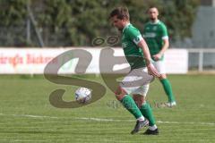 Kreisliga - Saison 2023/24 - Türkisch SV Ing - FC Gerolfing -  - Philipp Haunschild grün Gerolfing - XXXXX - Foto: Meyer Jürgen