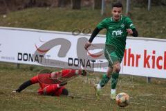 Testspiel - SV Manching - TSV Pöttmes - Deniz Yilmaz (#7 Manching) - Albion Segashi rot Pöttmes - Foto: Jürgen Meyer