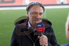 2.BL; FC Ingolstadt 04 - Dietmar Beiersdorfer, neuer Geschäftsführers Sport und Kommunikation, Pressekonferenz, Geschäftsführers Dietmar Beiersdorfer (FCI Sport Kommunikation) im Interview mit Sky