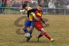 Bezirksliga - SV Kasing - SV Dornach - Patrick Palfy rot Kasing - Rene Reiter #6 Dornach - Foto: Jürgen Meyer