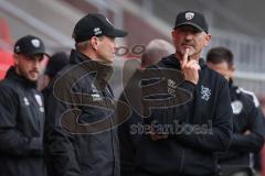 3. Liga - Saison 2026/27 - FC Ingolstadt 04 - SV Wehen Wiesbaden - Cheftrainer Achim Beierlorzer (FCI) - Co-Trainer Markus Feldhoff (FCI) - Foto: Meyer Jürgen
