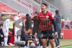 3. Liga; FC Ingolstadt 04 - Rot-Weiss Essen; ärgert sich David Udogu (47, FCI)