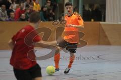 Fußball - Hallenkreismeisterschaft 2011 - Finale - FC Gerolfing - Türkisch SV Ingolstadt 4:1 - rechts Benjamin Anikin