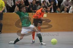 Fußball - Hallenkreismeisterschaft 2011 - Halbfinale FC Gerolfing - FC Geisenfeld 1:0