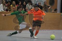 Fußball - Hallenkreismeisterschaft 2011 - Halbfinale FC Gerolfing - FC Geisenfeld 1:0