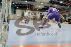 Futsalturnier in Manching - Endspiel Tus Geretsried - SV Erlbach -  Klaus Malek #22 (Erlbach) - Foto: Jürgen Meyer
