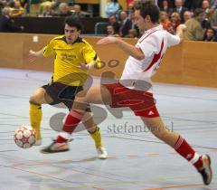 Obb. Hallenmeisterschaft in Manching - Fürtsenfeldbruck - Finale Fürstenfeldbruck gegen Unterföhrung. Sieger 3:2 FFB