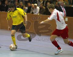 Obb. Hallenmeisterschaft in Manching - Fürtsenfeldbruck - Finale Fürstenfeldbruck gegen Unterföhrung. Sieger 3:2 FFB