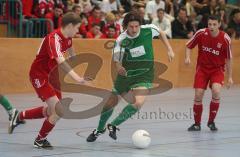 Manching - Oberbayerische Hallenmeisterschaft 2010 - Sieger FC Unterföhring - Vorrundenspiel SV Manching gegen SV Erlbach, einziger Sieg von Manching - 4:3 - Cenker Oguz