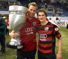 FC Ingolstadt 04 - TujaCup - TW des Tages Huber Benny und Spieler des Tages Buchner