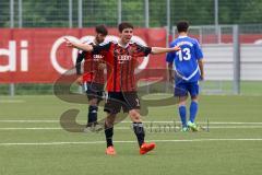 A-Junioren Bayernliga U19 - FC Ingolstadt 04 - FC Deisenhofen - Darius Jalinous jubelt - Foto: Adalbert Michalik