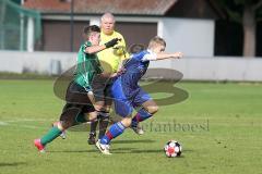 U15 - DJK Ingolstadt - JFG Eichstätt - rechts Timo Preibisch (DJK) erkämpft sich den Ball