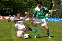 FC Gerolfing - SV Erlbach - Müller Felix (grün Gerolfing) - Foto: Jürgen Meyer