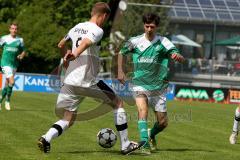 FC Gerolfing - SV Erlbach - Müller Felix (grün Gerolfing) - Foto: Jürgen Meyer