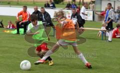 Fußball Talentsichtungstag - Bayerischer Fußball-Verband e.V. in Friedrichshofen - Rekordteilnehmerzahl von 86 Kindern des Jahrgangs 1998 - Verbissener Kampf vor den Augen der Sichtungstrainer und Lehrgangsleiter