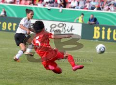 Frauen Fußball - Deutschland - Nordkorea 2:0 - Celia Okoyino da Mbabi erzielt das 2:0 Tor Jubel