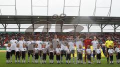 U21 - Deutschland - Nordirland 3:0 - Audi Sportpark Aufstellung Nationalmannschaft