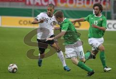 U21 - Deutschland - Nordirland 3:0 - Taner Yalcin in Bedrängnis