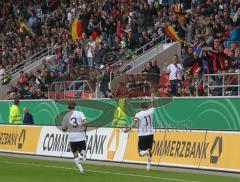 U21 - Deutschland - Nordirland 3:0 - Lewis Holtby zieht zum 1:0 ab, Tor