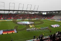 U21 - Deutschland - Nordirland 3:0 - Audi Sportpark Aufstellung Nationalmannschaft