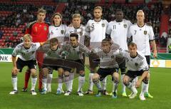 U21 - Deutschland - Bosnien Herzigowina - Mannschaftsfoto