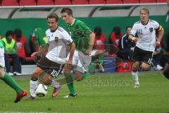 U21 - Deutschland - Nordirland 3:0 - Mario Götze und hinten Lewis Holtby