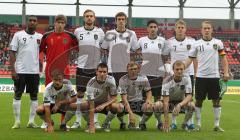 U21 - Deutschland - Nordirland 3:0 - Audi Sportpark Aufstellung Nationalmannschaft