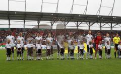 U21 - Deutschland - Nordirland 3:0 - Audi Sportpark Aufstellung Nationalmannschaft