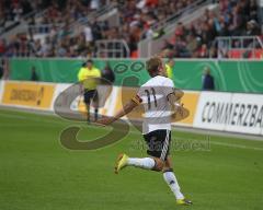 U21 - Deutschland - Nordirland 3:0 - Lewis Holtby zieht zum 1:0 ab, Tor