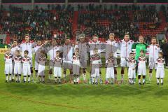 U21 - Länderspiel - Deutschland - Niederlande - Nationalmannschaft Hymne Einlaufkinden