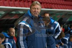 U21 - Länderspiel - Deutschland - Niederlande - Trainer Horst Hrubesch