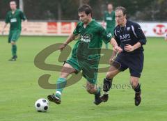 FC Gerolfing - FC Unterföhring - Tobias Hofmeister im Angriff