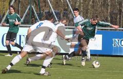 FC Gerolfing - SC Olching - Michael Rindlbacher im Vorwärtsmarsch