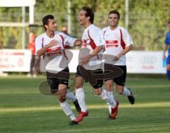 Türkisch SV Ingolstadt - FC Phönix München - 1:1 Ausgleich durch Fatih Bas (mitte)