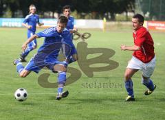 TSV Oberhaunstadt - FC Croatia München - Daniel Schachtner zieht ab, ohne Erfolg