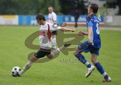 BZL - TSV Oberhaunstadt - Türkisch SV Ingolstadt - 2:0 - Hugo Lopez zieht ab Daniel Schachtner kommt zu spät