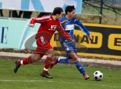 TSV Oberhaunstadt - BC Attaching - rechts Alexander Lehmeier auf dem Weg zum Tor