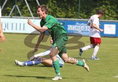 FC Gerolfing - TSV 1880 Wasserburg 5:2 - Michael Rindlbacher jubelt zu seinem Tor