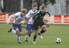 FC Gerolfing - TSV Eintracht Karlsfeld - Michael Rindlbacher im Vorwärtsgang