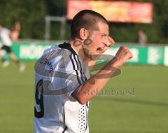 Bezirksoberliga - FC Gerolfing - SV Erlbach - Tor durch die Flanke von Bernhard Enzinger